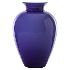 Venini Labuan 706.62 Large Indigo - Glass Vase - Damiani