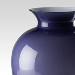 Venini Labuan 706.63 Medium Indigo - Glass Vase - Damiani