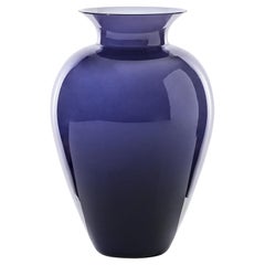 Venini Labuan 706.63 Medium Indigo - Glass Vase - Damiani