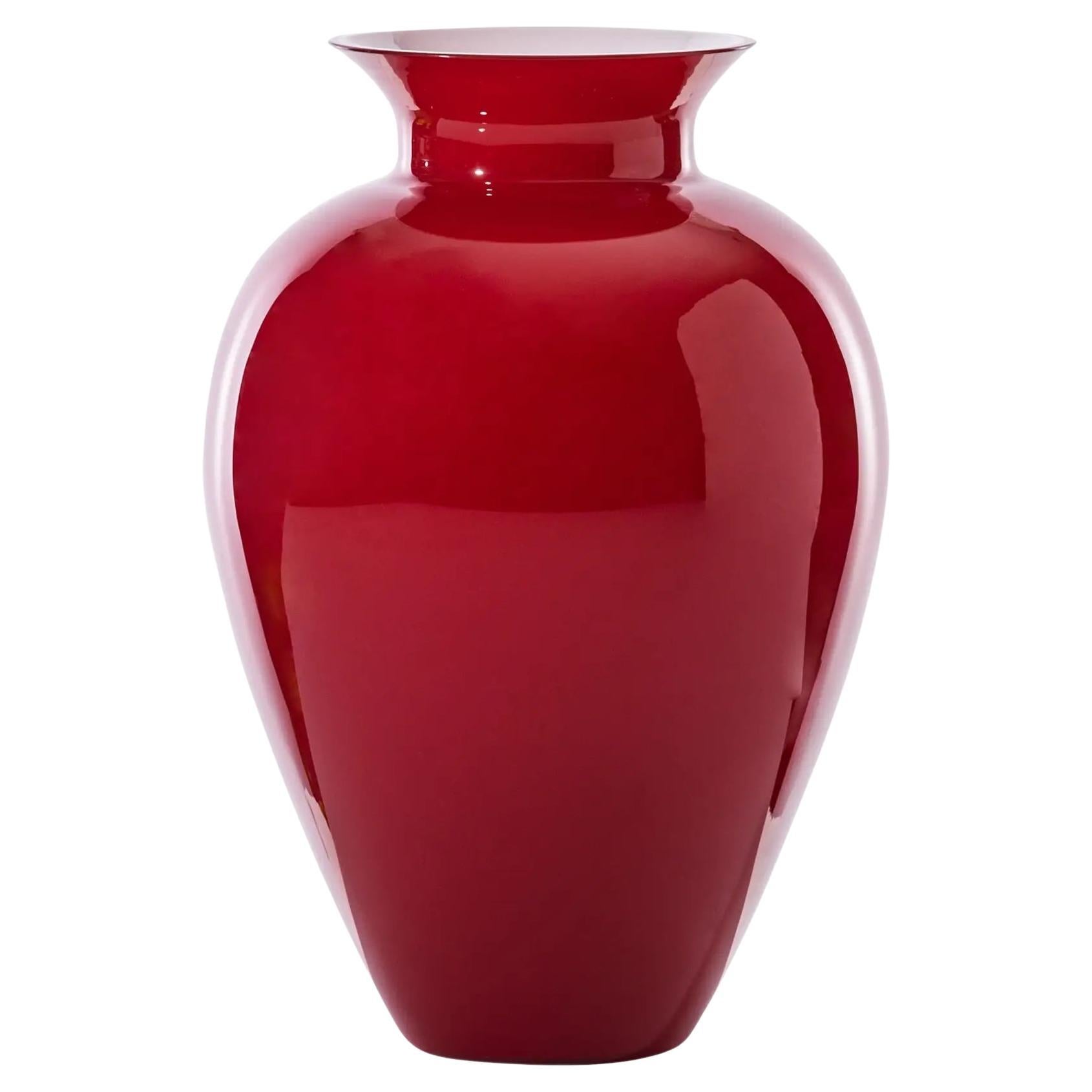 Venini Labuan 706.63 Medium Red - Glass Vase - Damiani