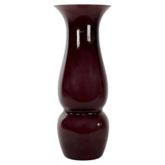 VENINI Lady High Violet Murano Glass, Signed 2016, handmade in Italy