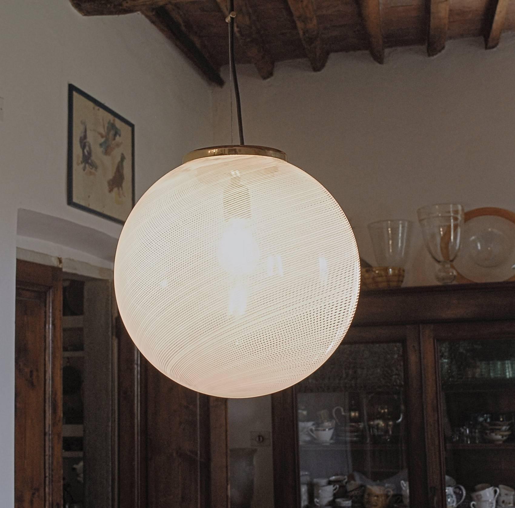 Venini, Lampada a Tessuto, designed by Lodovico Diaz de Santillana, circa 1960s 3