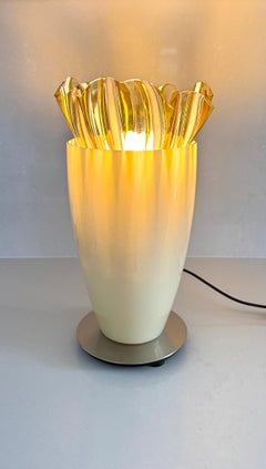 Venini, Lampada da tavolo mod. Plissé, prod. Venini, 2004