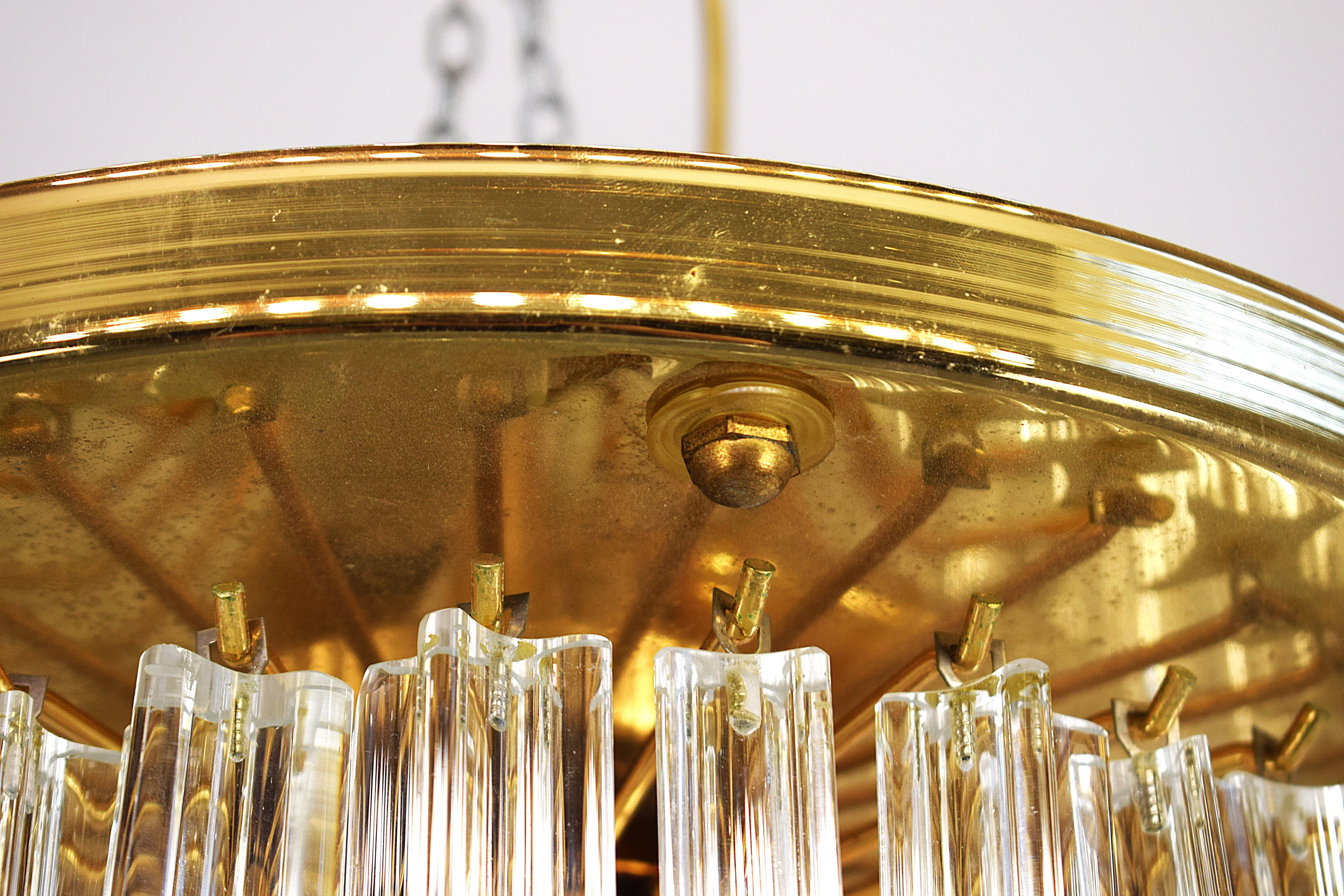 Venini- Lampadario 1970 en venta 4