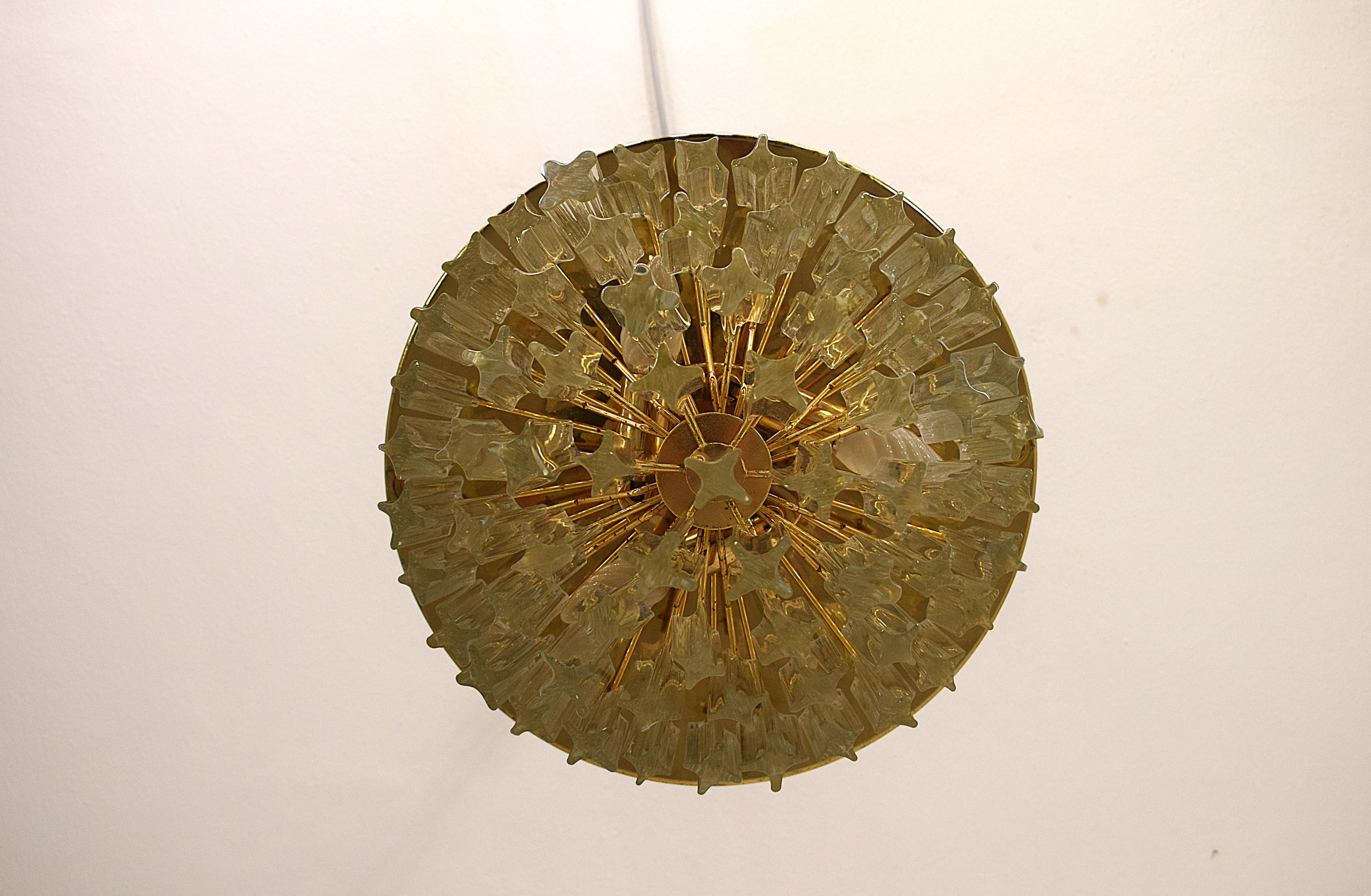 Venini- Lampadario 1970 Italian en venta