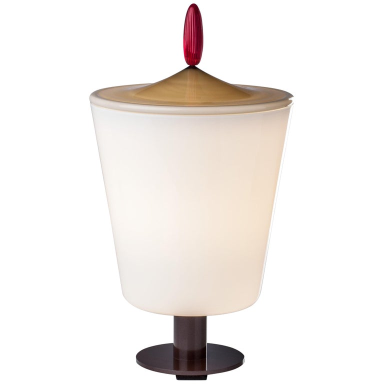 Venini Lou Medium Table Lamp by Aldo Cibic For Sale