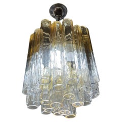 VENINI - Ludovico Diaz de Santillana - Calze model chandelier - MURANO 1970