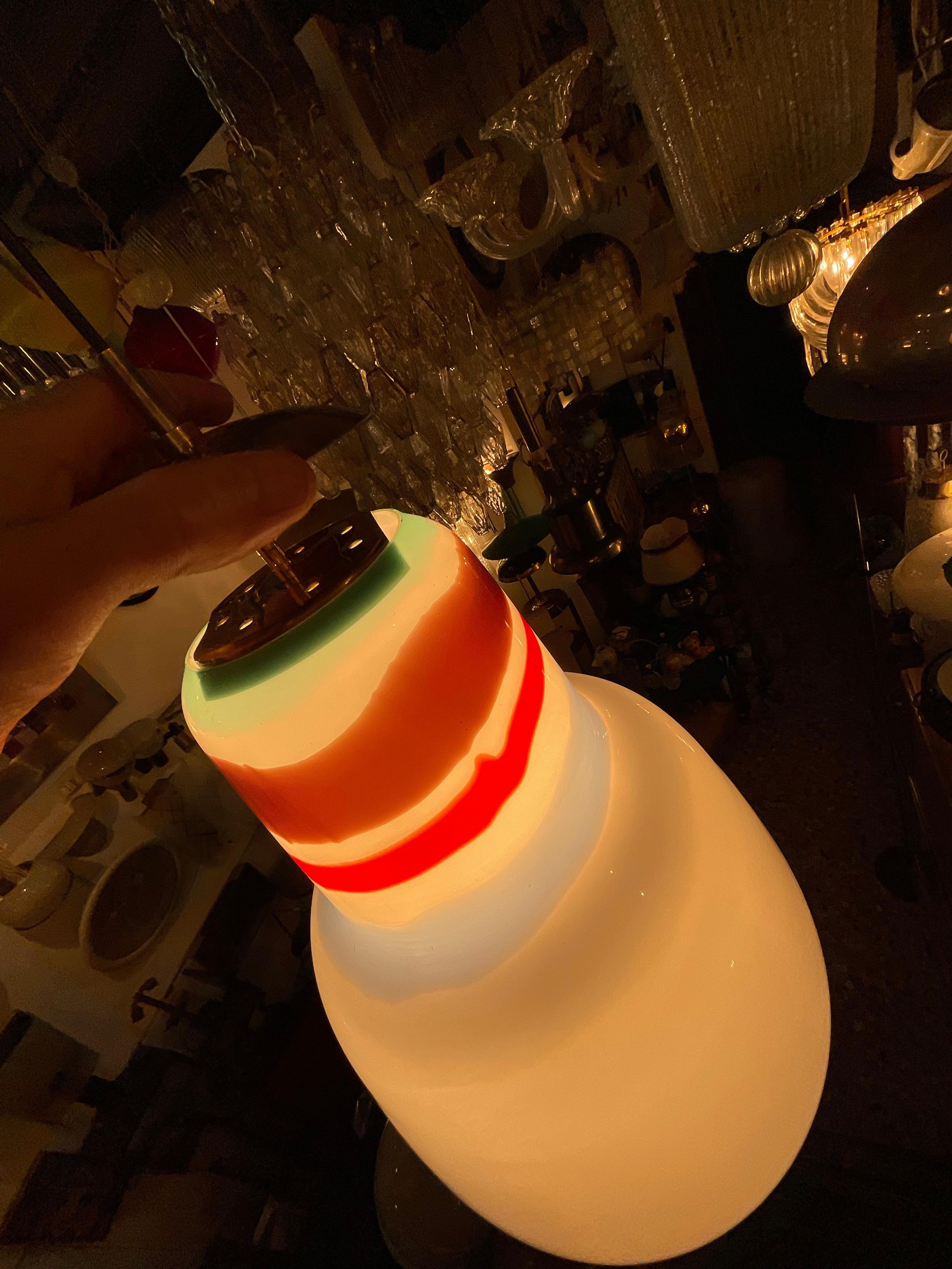 VENINI - MASSIMO VIGNELLI - Lámpara de cristal de Murano - ITALIA 1950. en venta 4