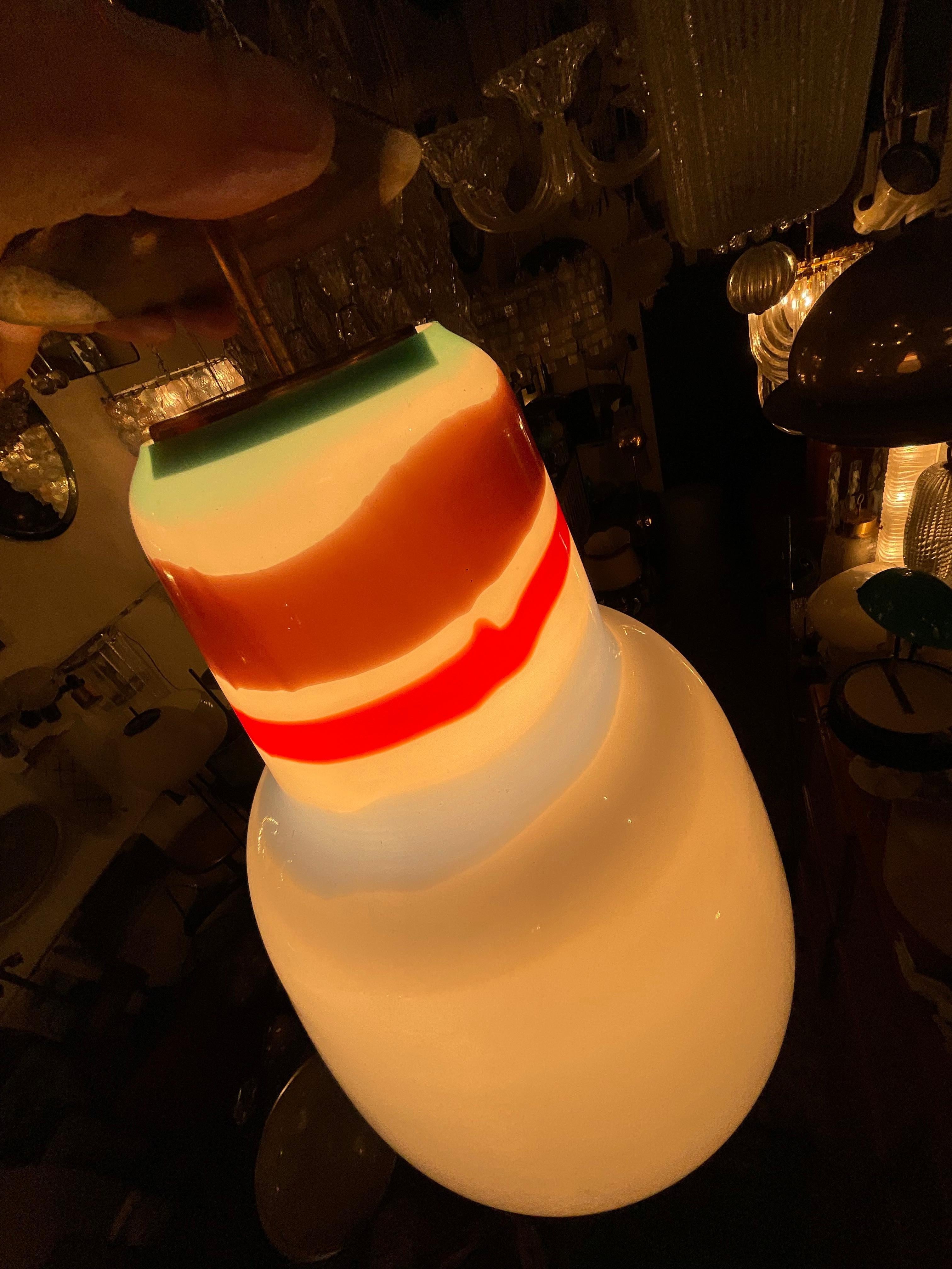 VENINI - MASSIMO VIGNELLI - Lámpara de cristal de Murano - ITALIA 1950. en venta 8