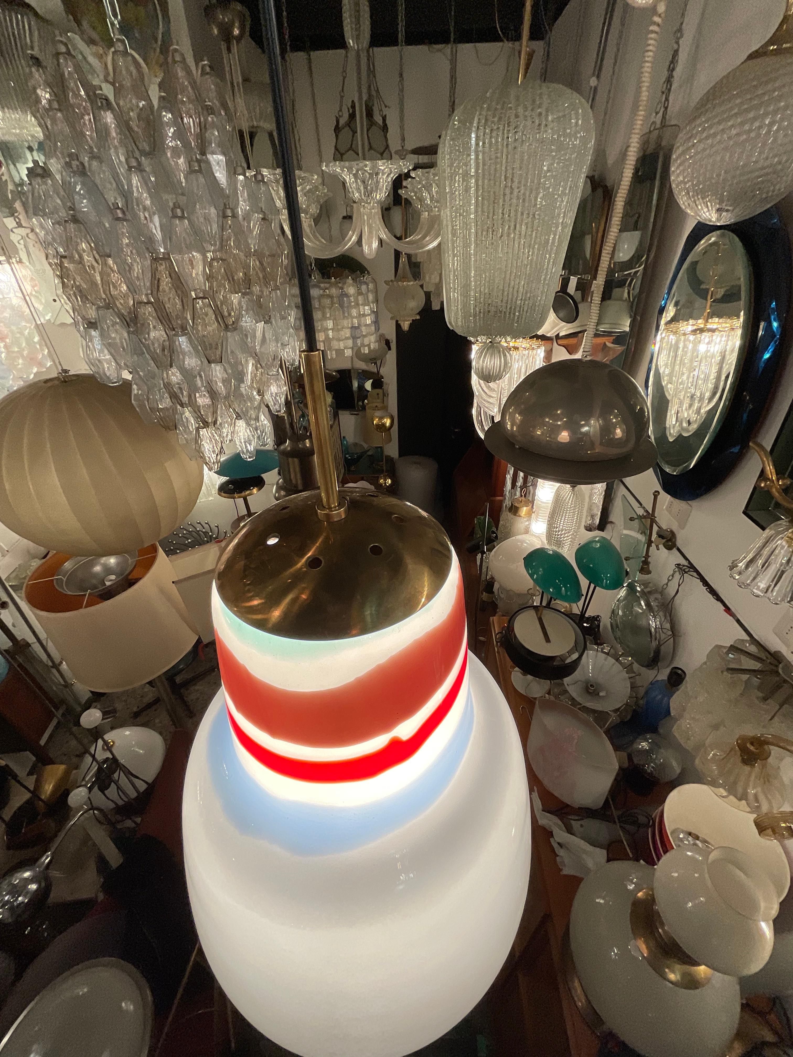 VENINI - MASSIMO VIGNELLI - Lámpara de cristal de Murano - ITALIA 1950. Italian en venta