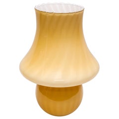 Venini Mid-Century Modern Italian Murano Glass Table Lamp, 1970s