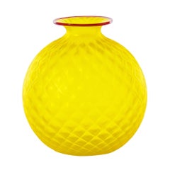 Venini Monofiori Balloton 100.29 Large Ginkgo Biloba - Glass Vase - Damiani