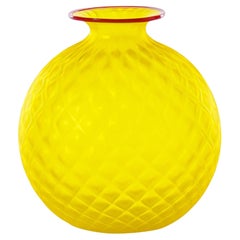 Venini Monofiori Balloton 100.29 Large Ginkgo Biloba - Glass Vase - Damiani
