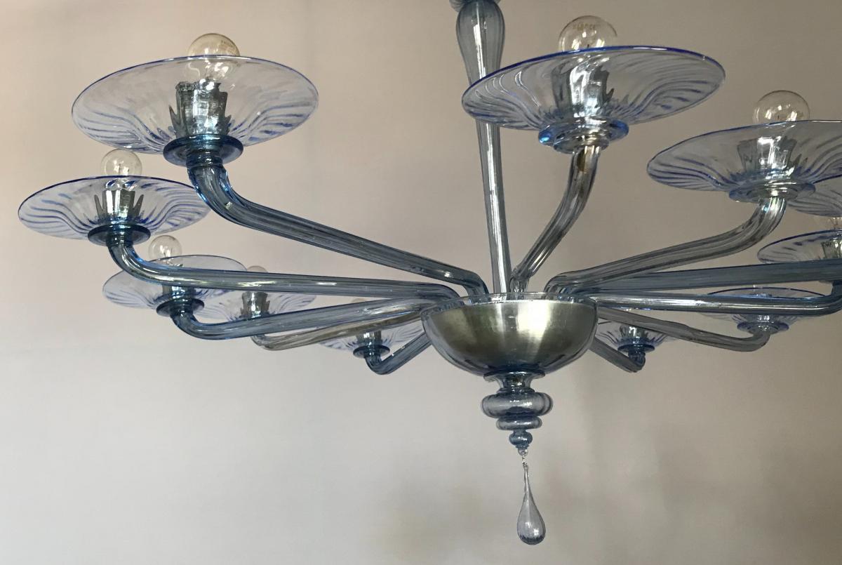 Venini Murano Chandelier, circa 1950 In Excellent Condition In Brussels, BE