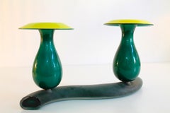 Venini  Centre de table en verre de Murano par Emmanuel Babled « Sérientententente », 1993