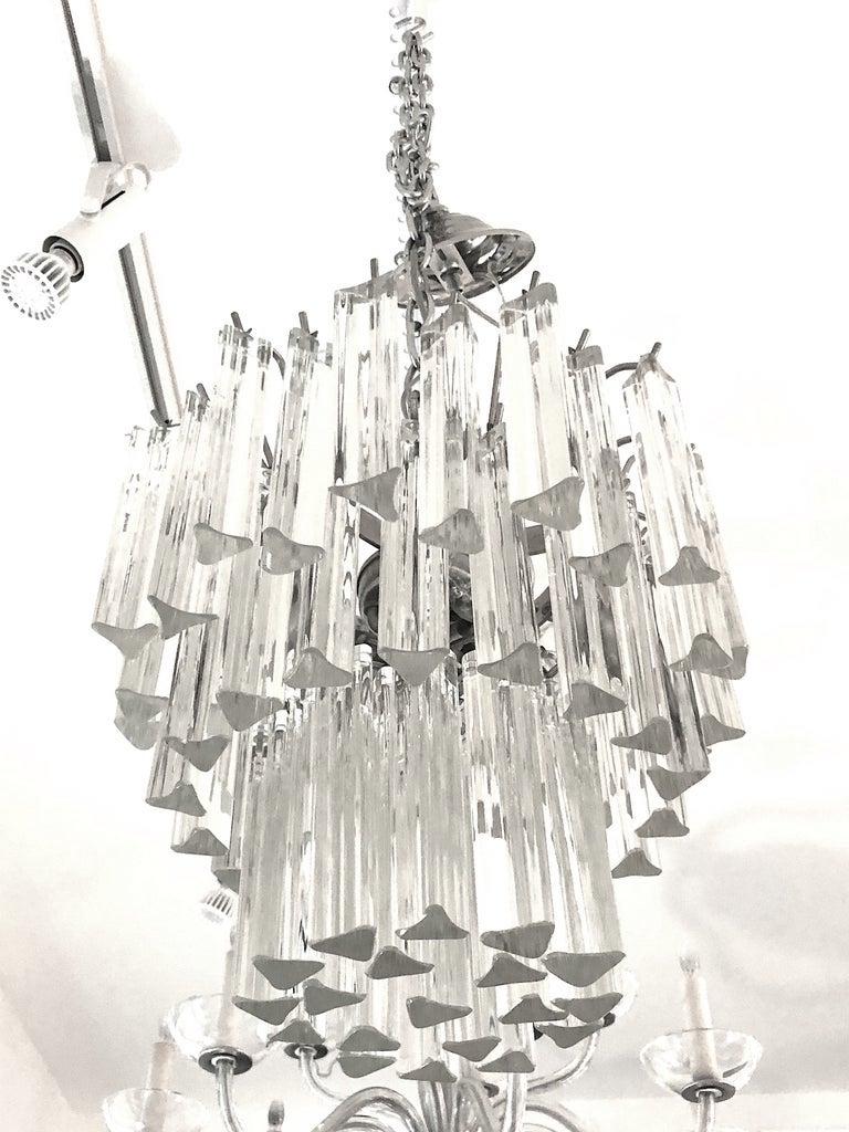 Venini Murano Glass Chandelier For Sale 2