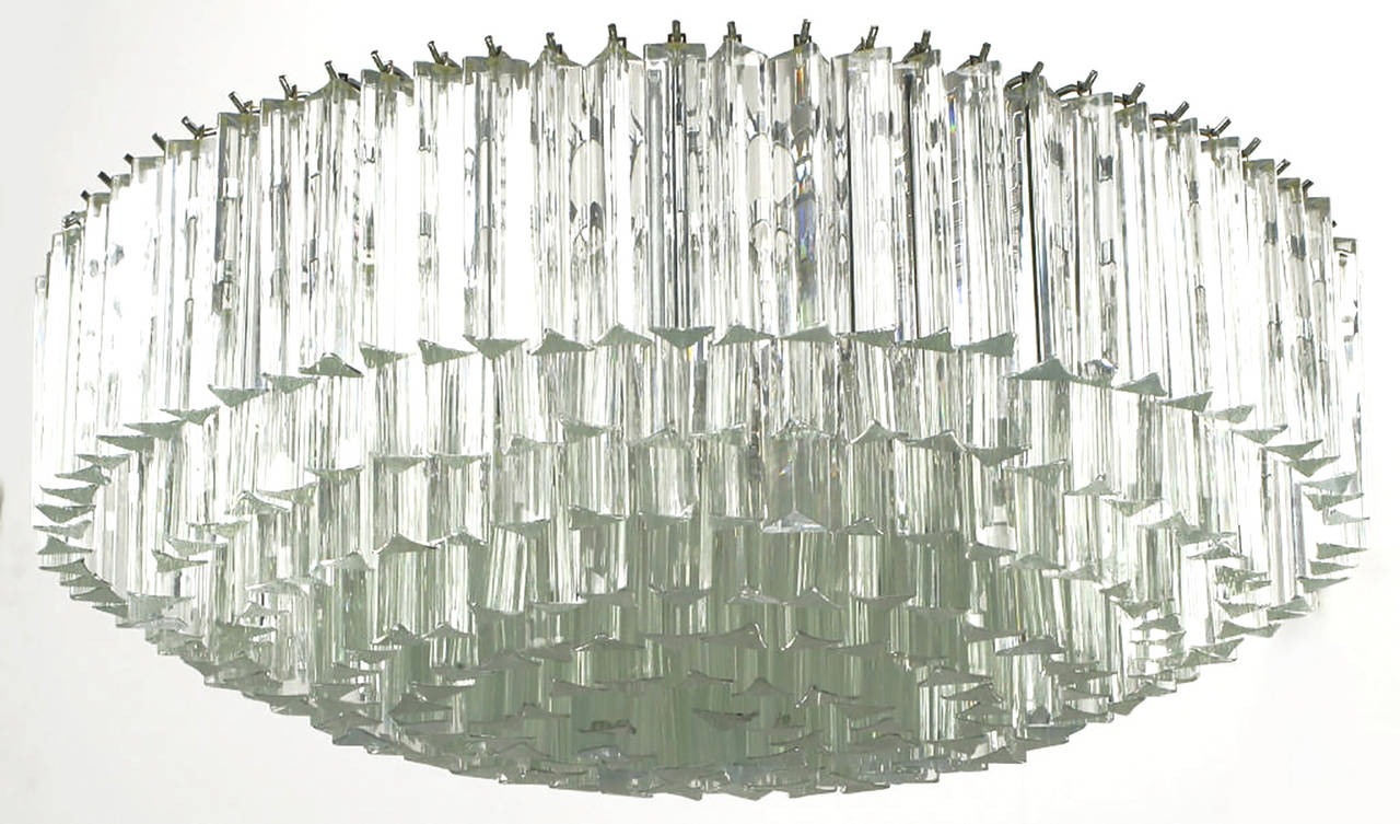 Italian Venini Murano Glass Chandelier