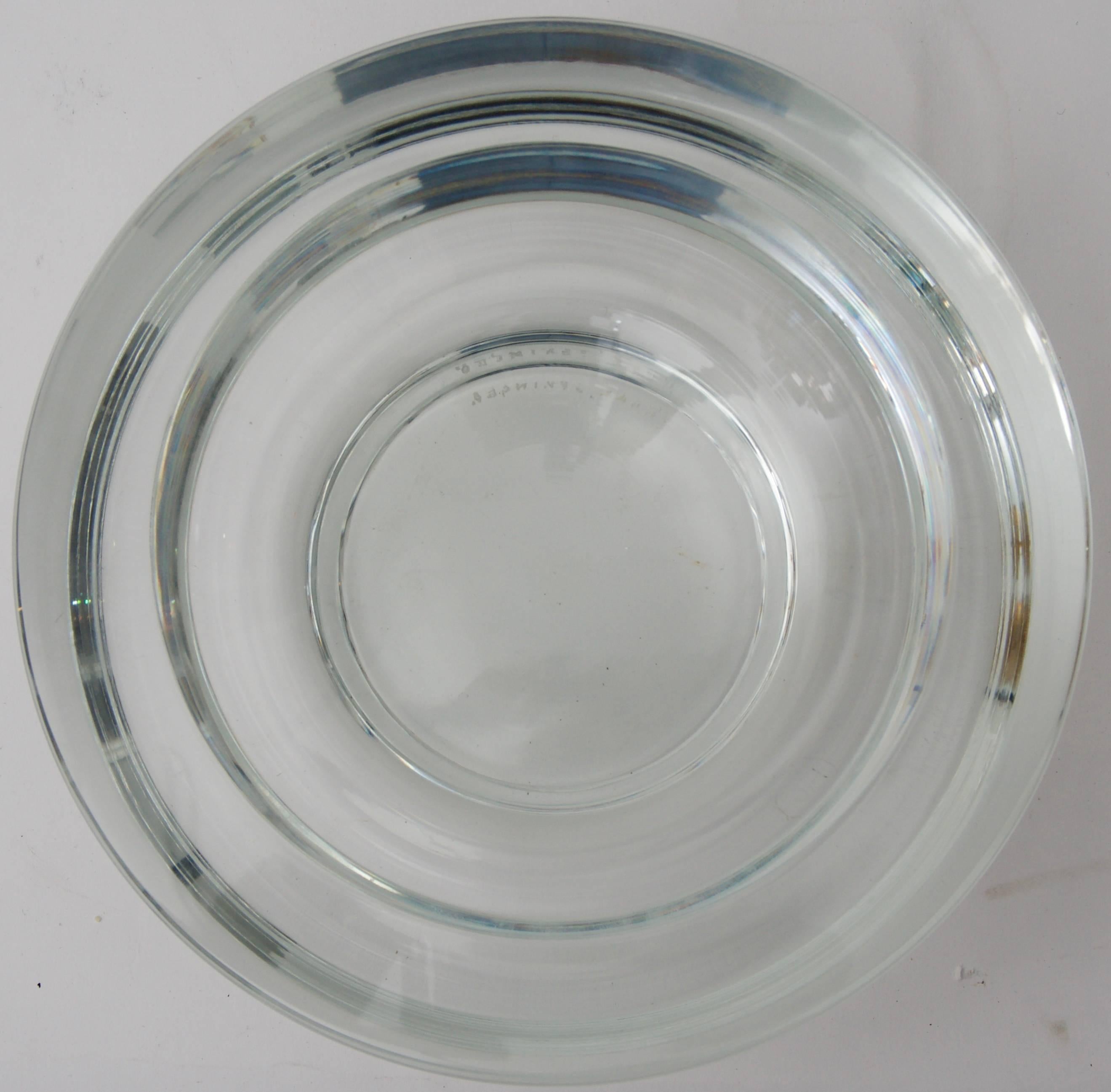 Italian  Venini Murano Glass Dish