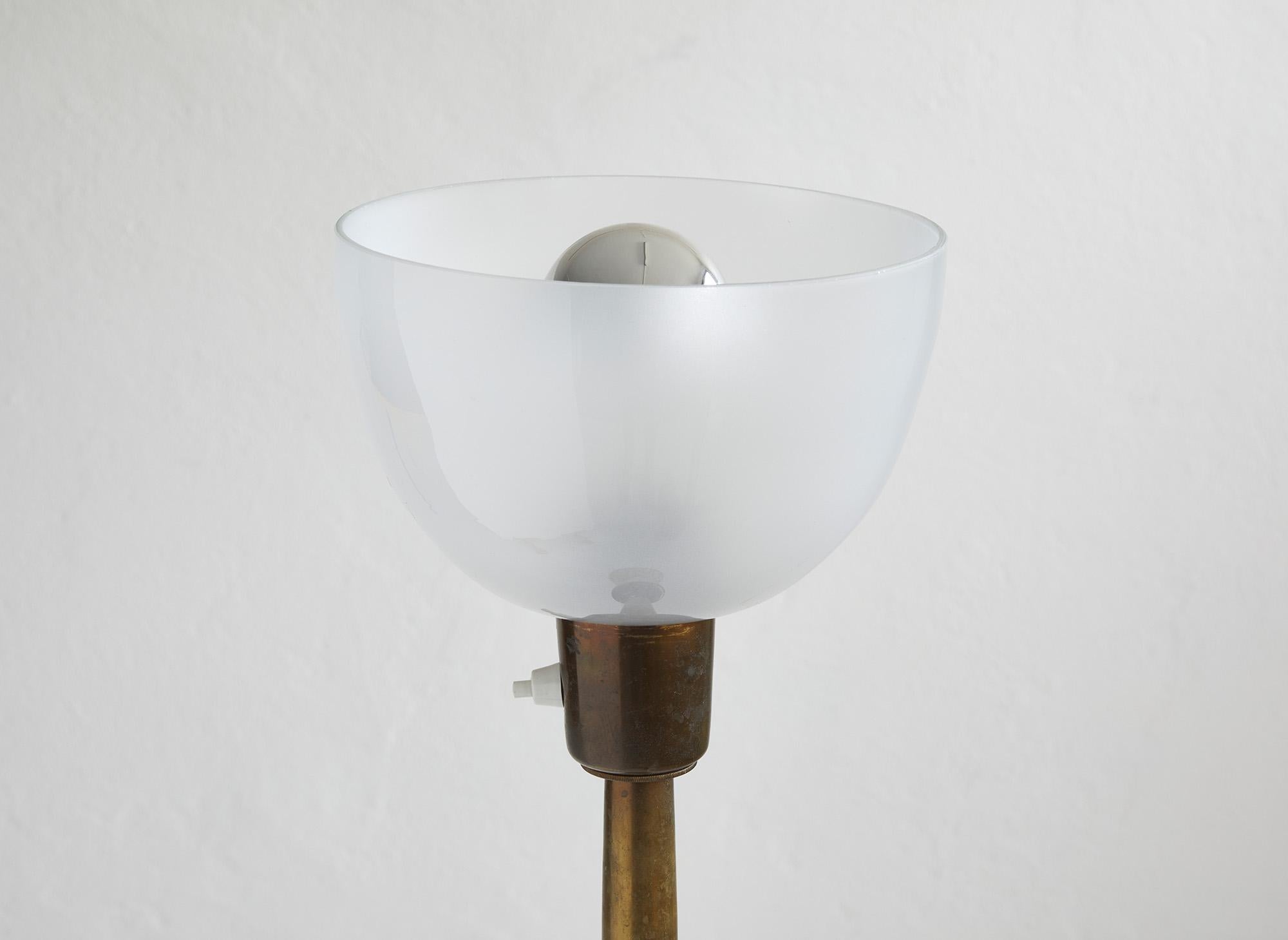 Lampadaire en verre Murano modèle n° 529 attribué à Carlo Scarpa 1942 en vente 1