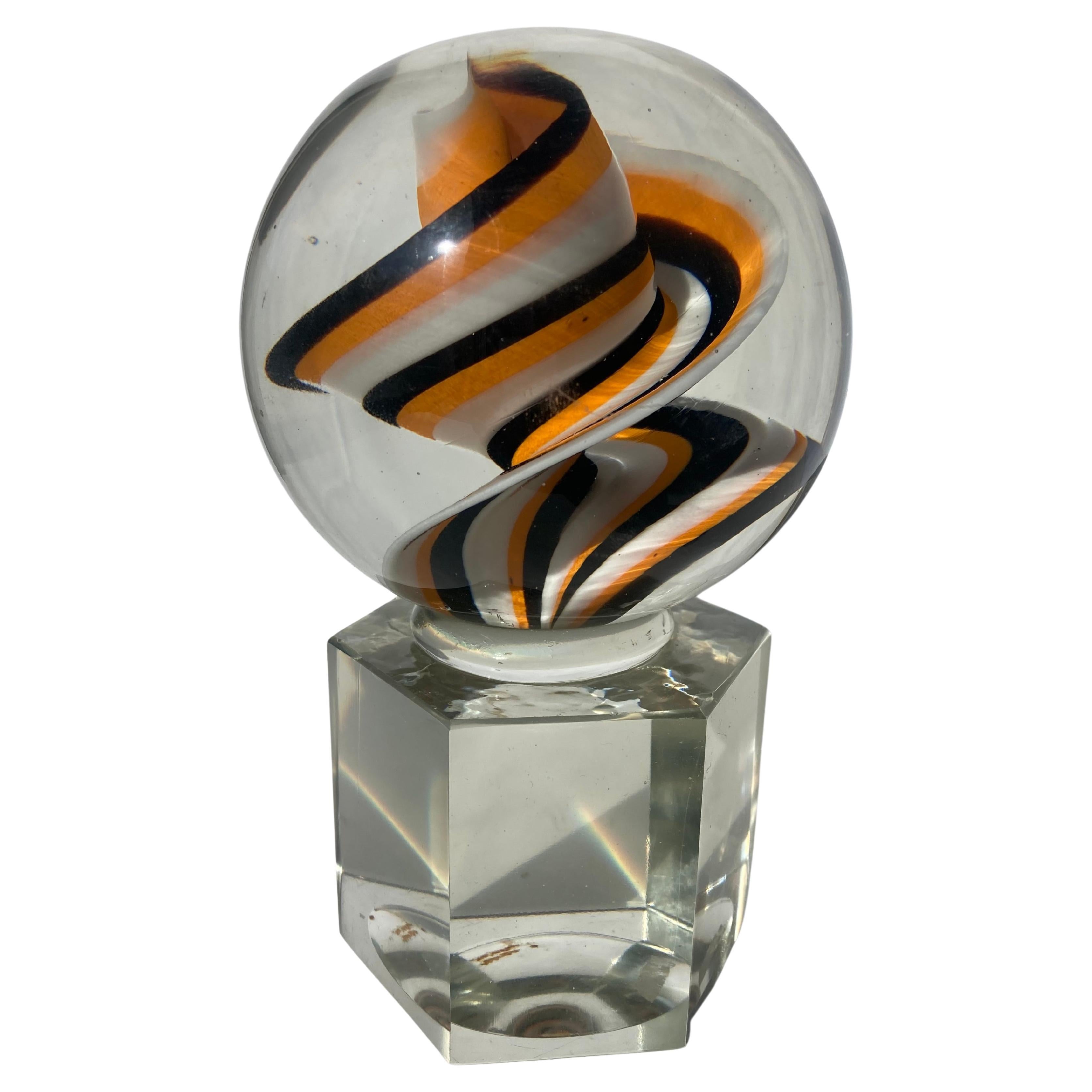 Venini, Murano Glass Paperweight / Abstract Sculpture, Signed For Sale at  1stDibs