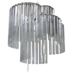 Venini murano glass pendant 1960s