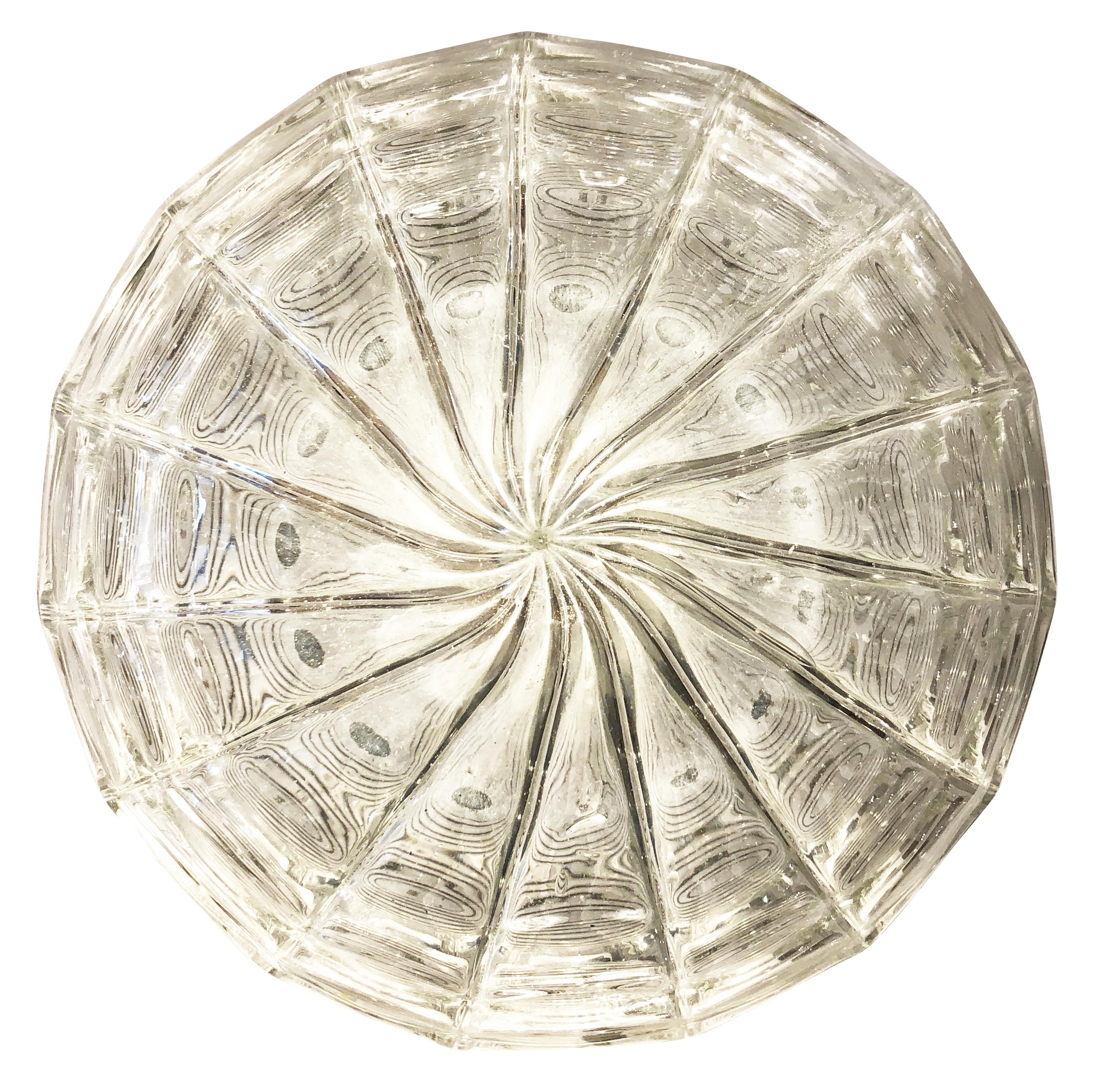 Venini Murano Glass Pendant, Italy, 1940s (Moderne der Mitte des Jahrhunderts)