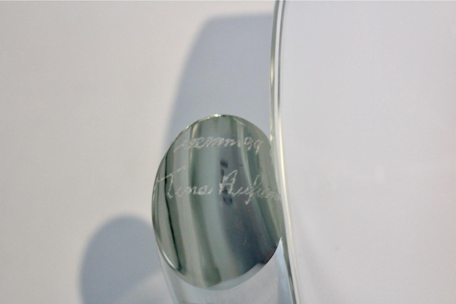 20th Century Venini Murano Glass ‘Swan’ Wall Sconce by Tina Aufiero, Stock of 5 For Sale