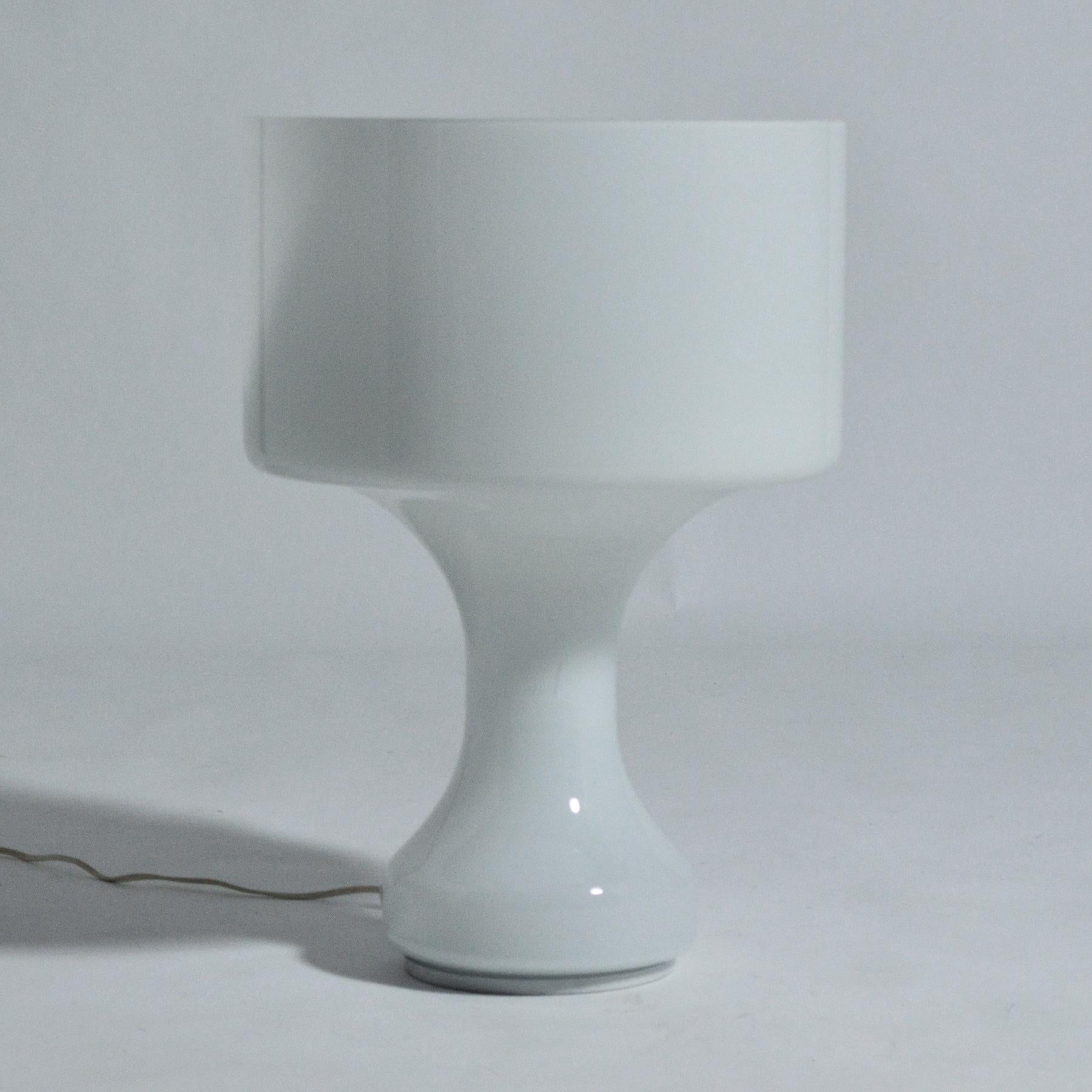 Mid-Century Modern Venini Murano Glass Table Lamp