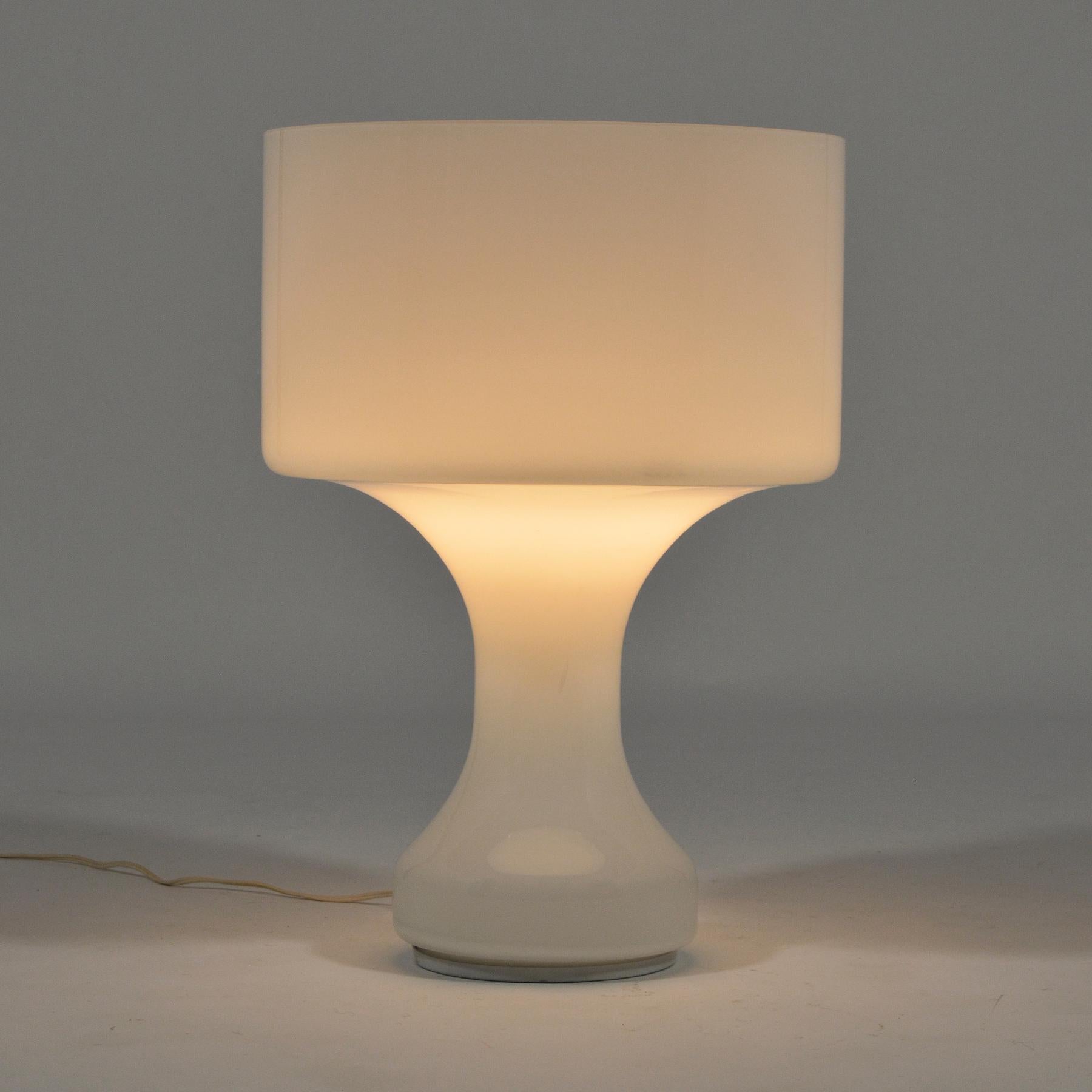Italian Venini Murano Glass Table Lamp