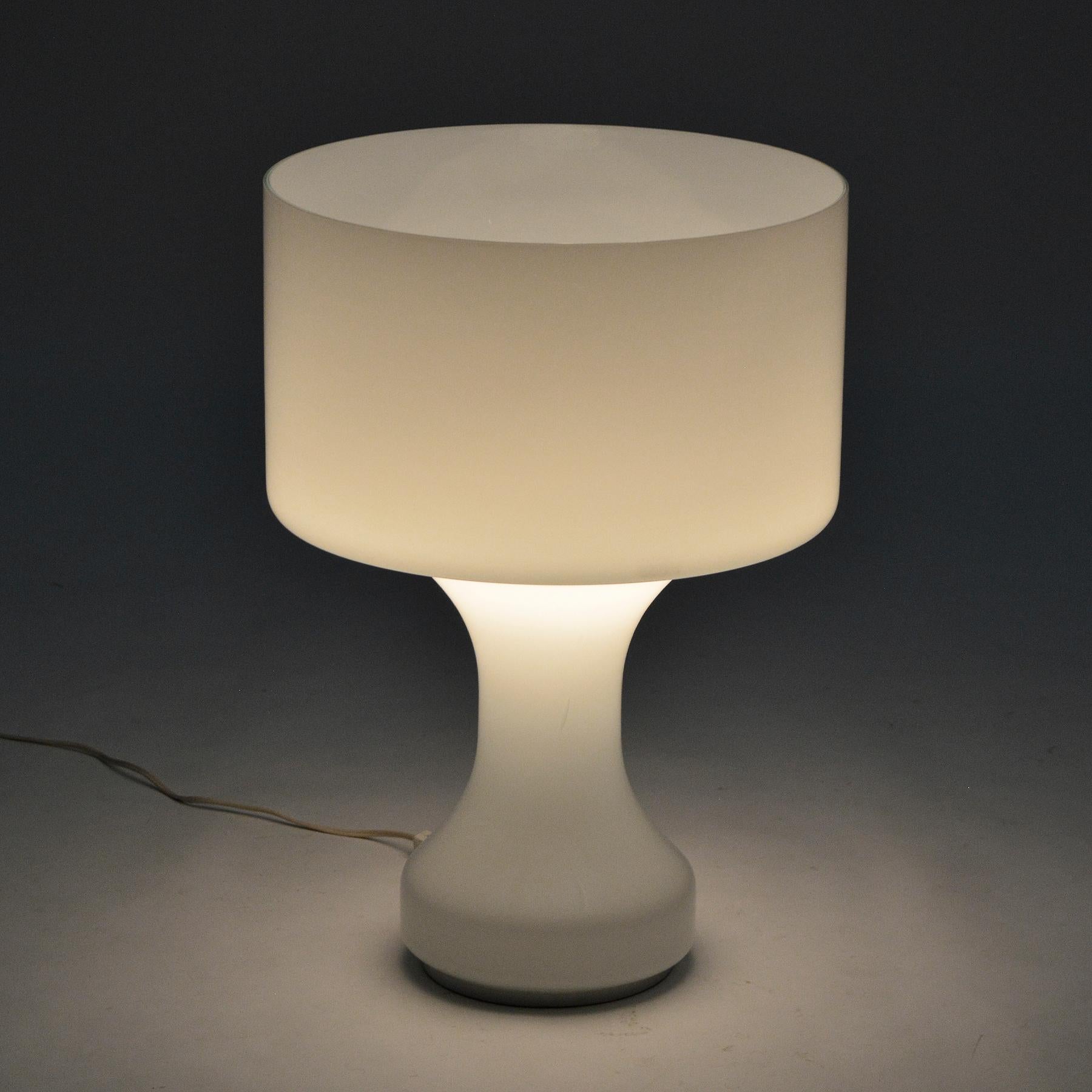 Late 20th Century Venini Murano Glass Table Lamp