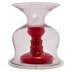 Venini Murano Glass Vase Audrey Model by Michael Eden for Established&Sons