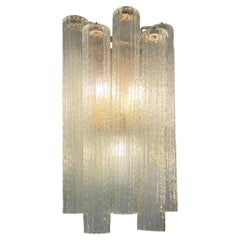 Venini Murano Glass Wall Lights, 1960s Set of Two