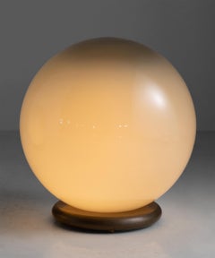Venini Murano Globe Lamp, Italy, Circa 1960