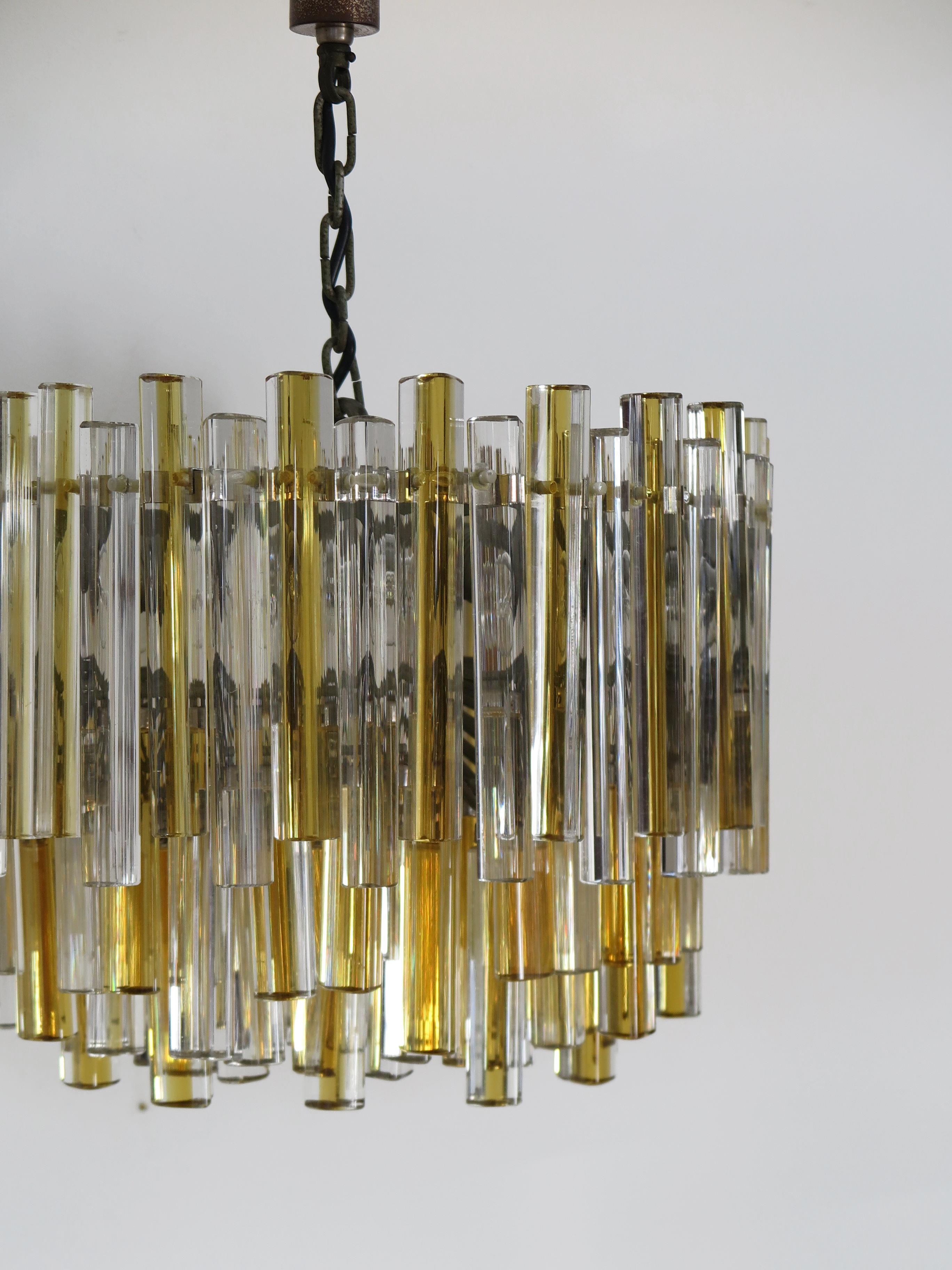 Lámpara de cristal Venini Murano Serie 