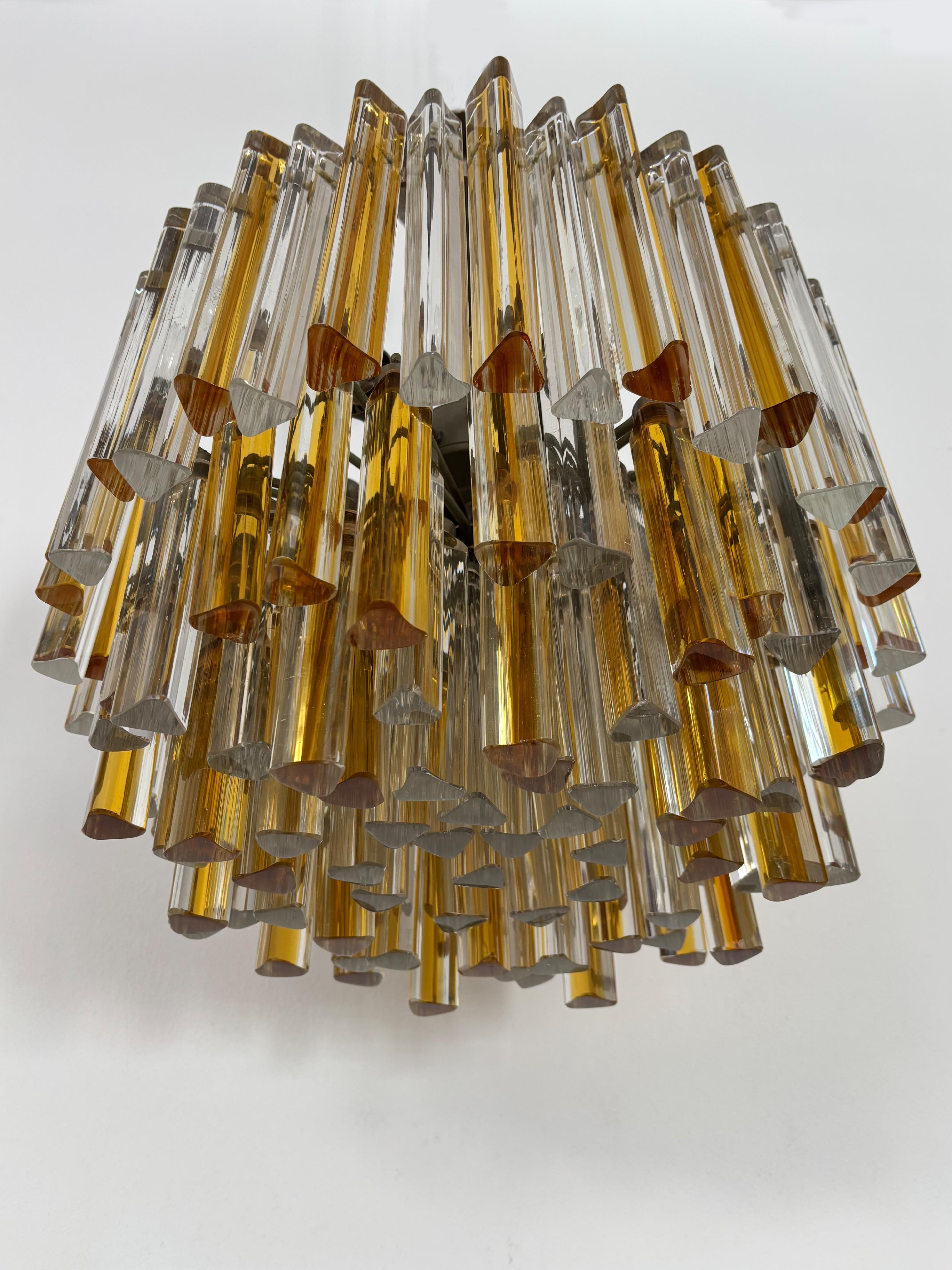 Lámpara de cristal Venini Murano Serie 