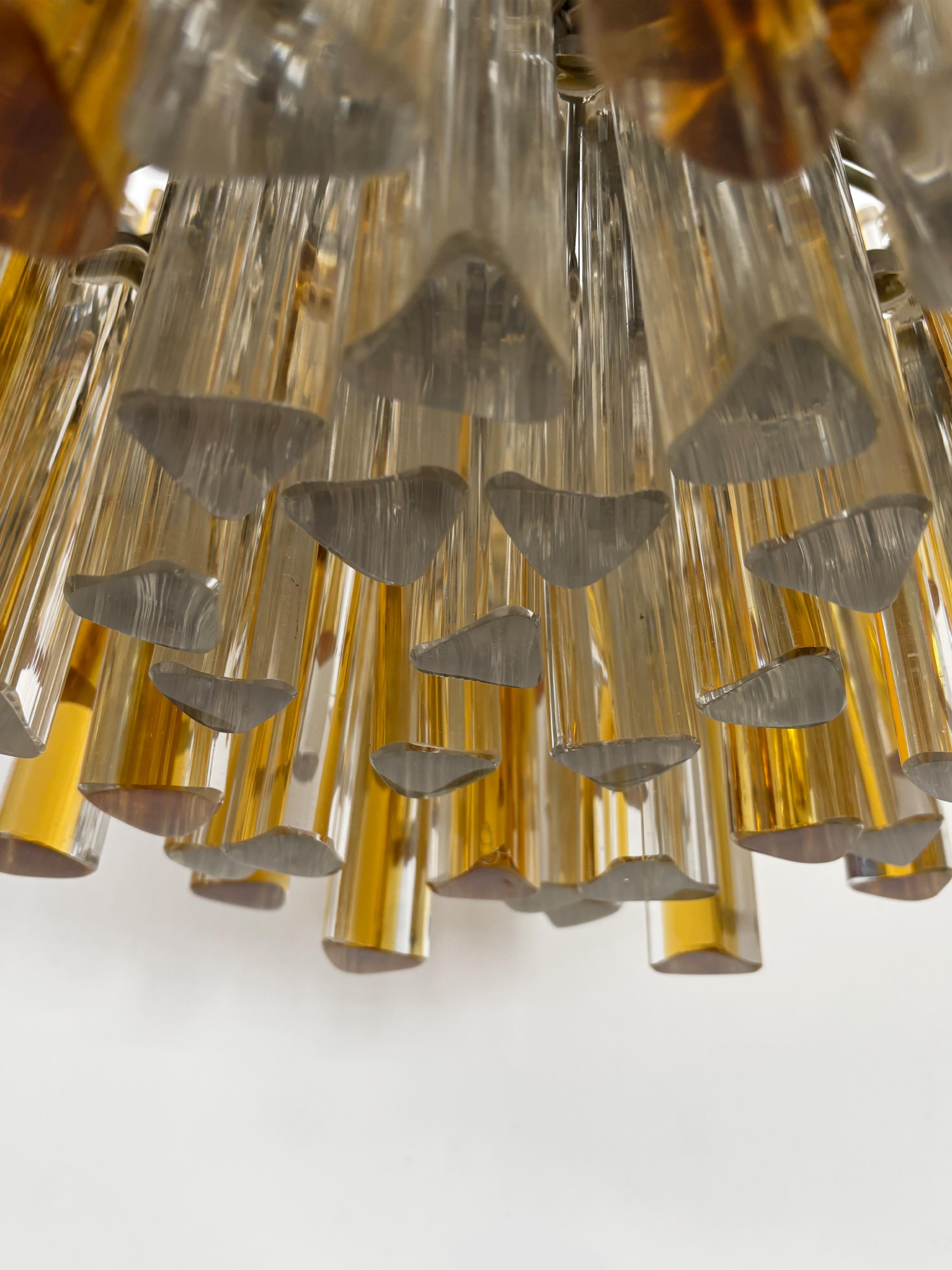 Lámpara de cristal Venini Murano Serie 