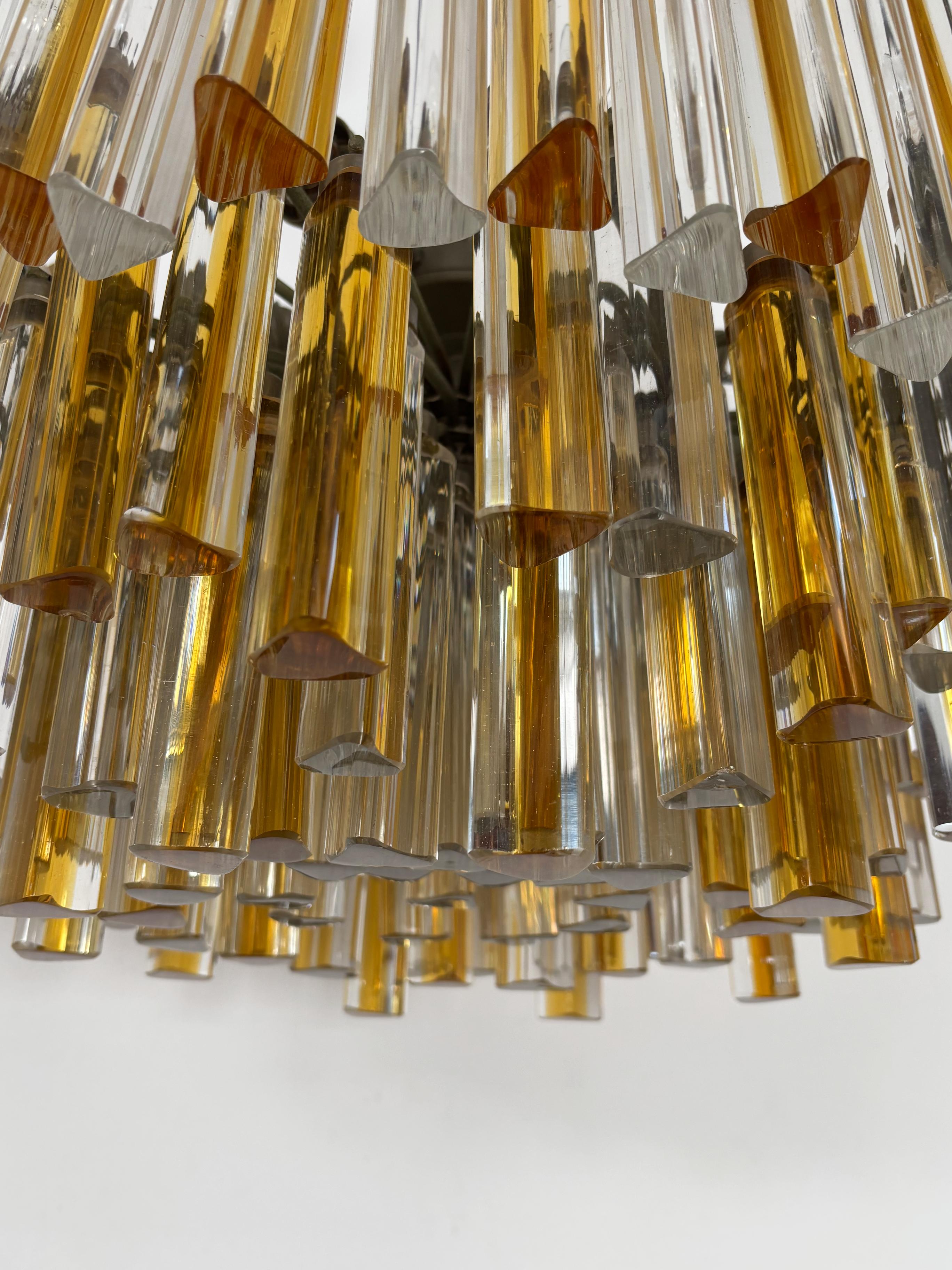 Lámpara de cristal Venini Murano Serie 
