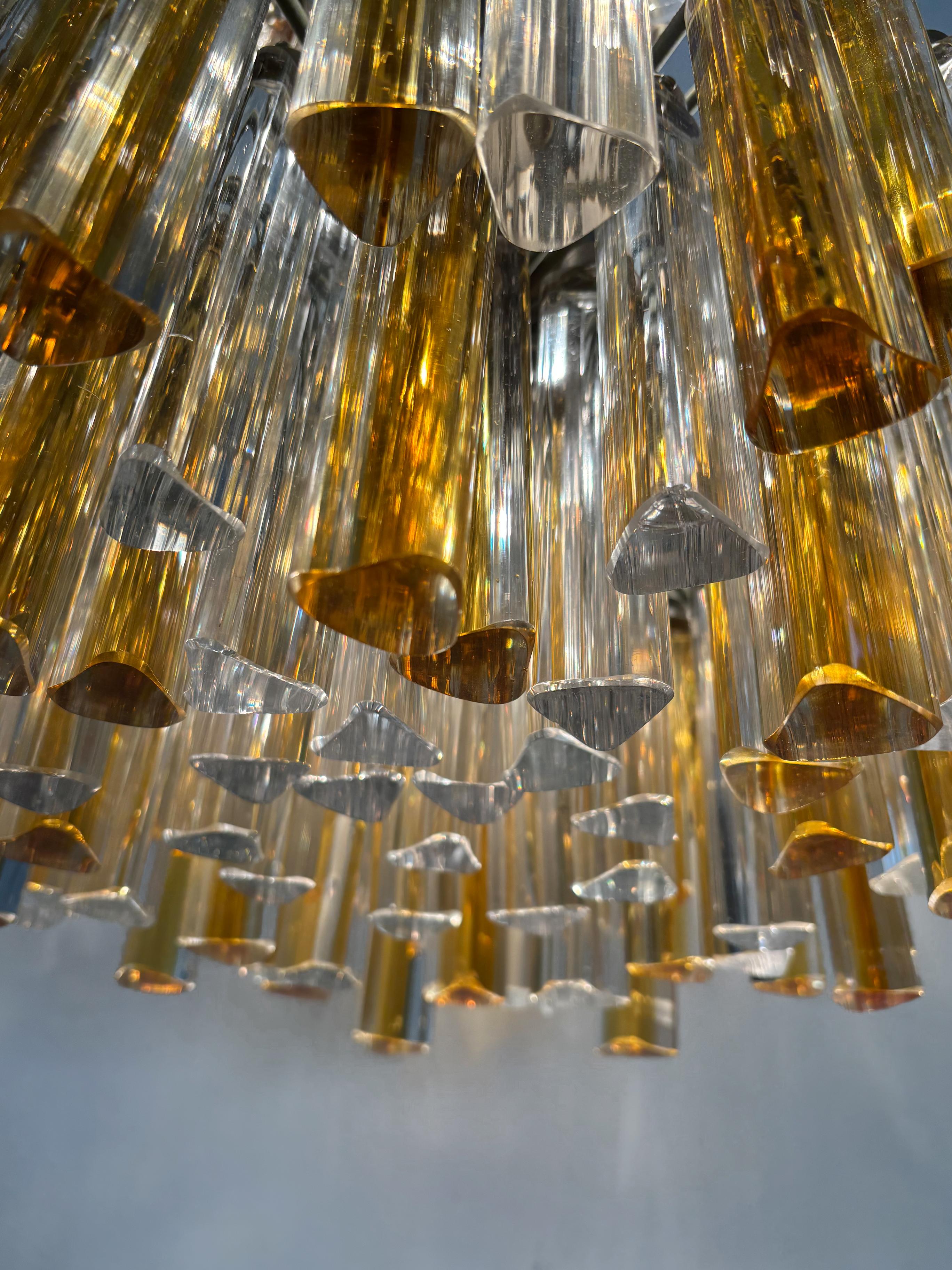 Lámpara de cristal Venini Murano Serie 