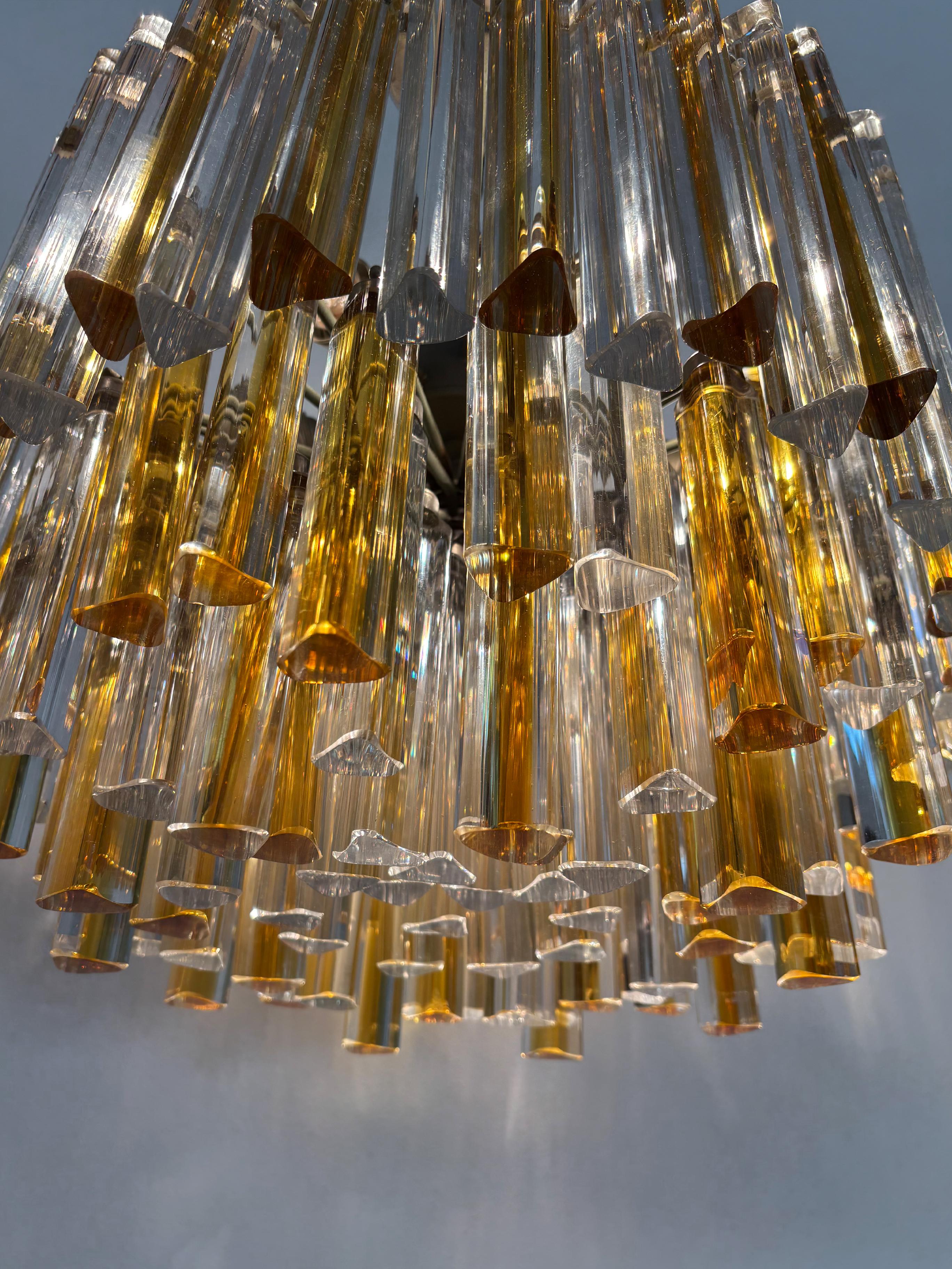 Lámpara de cristal Venini Murano Serie 