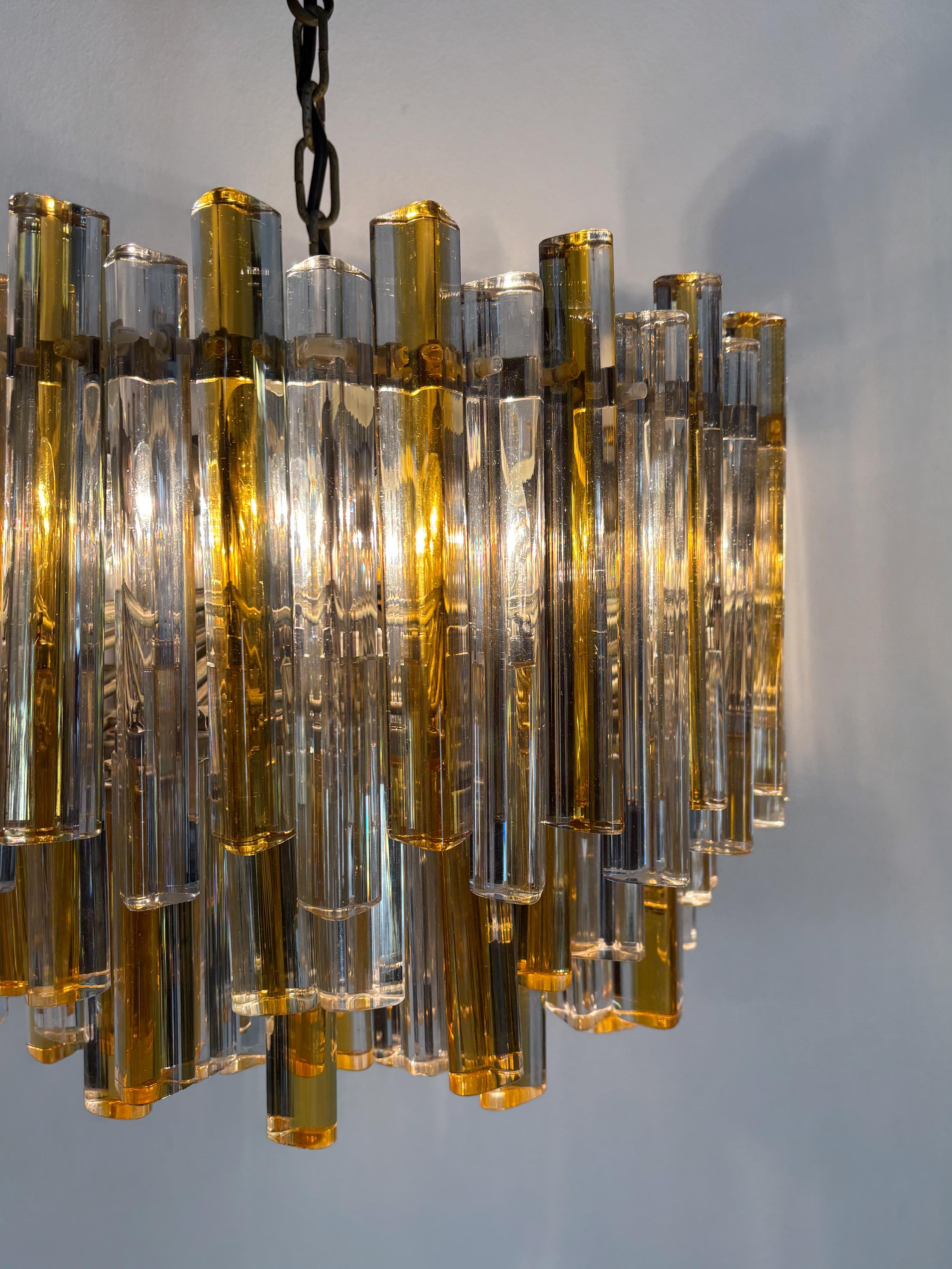 Lámpara de cristal Venini Murano Serie 