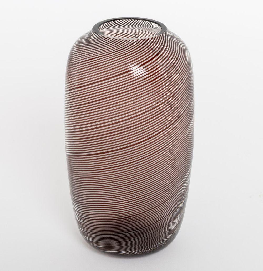 Postmoderno Vasi in vetro di Murano Venini, 3 in vendita