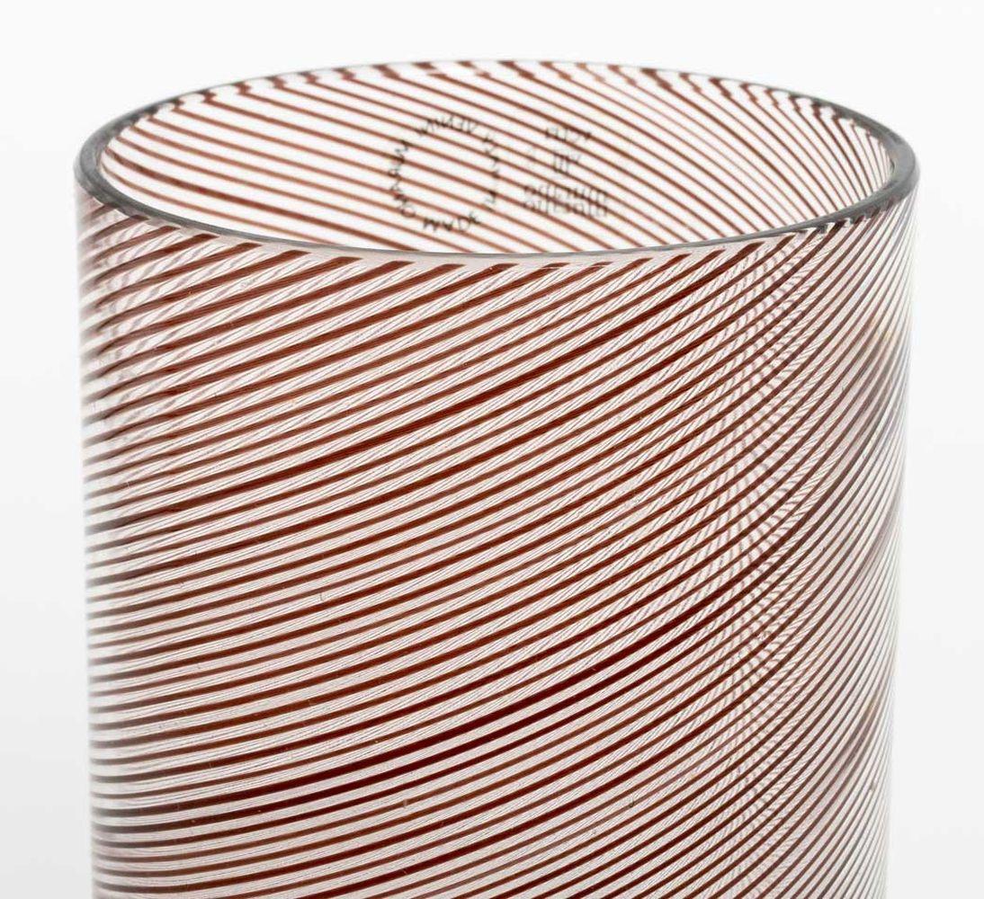 Vasi in vetro di Murano Venini, 3 in vendita 1