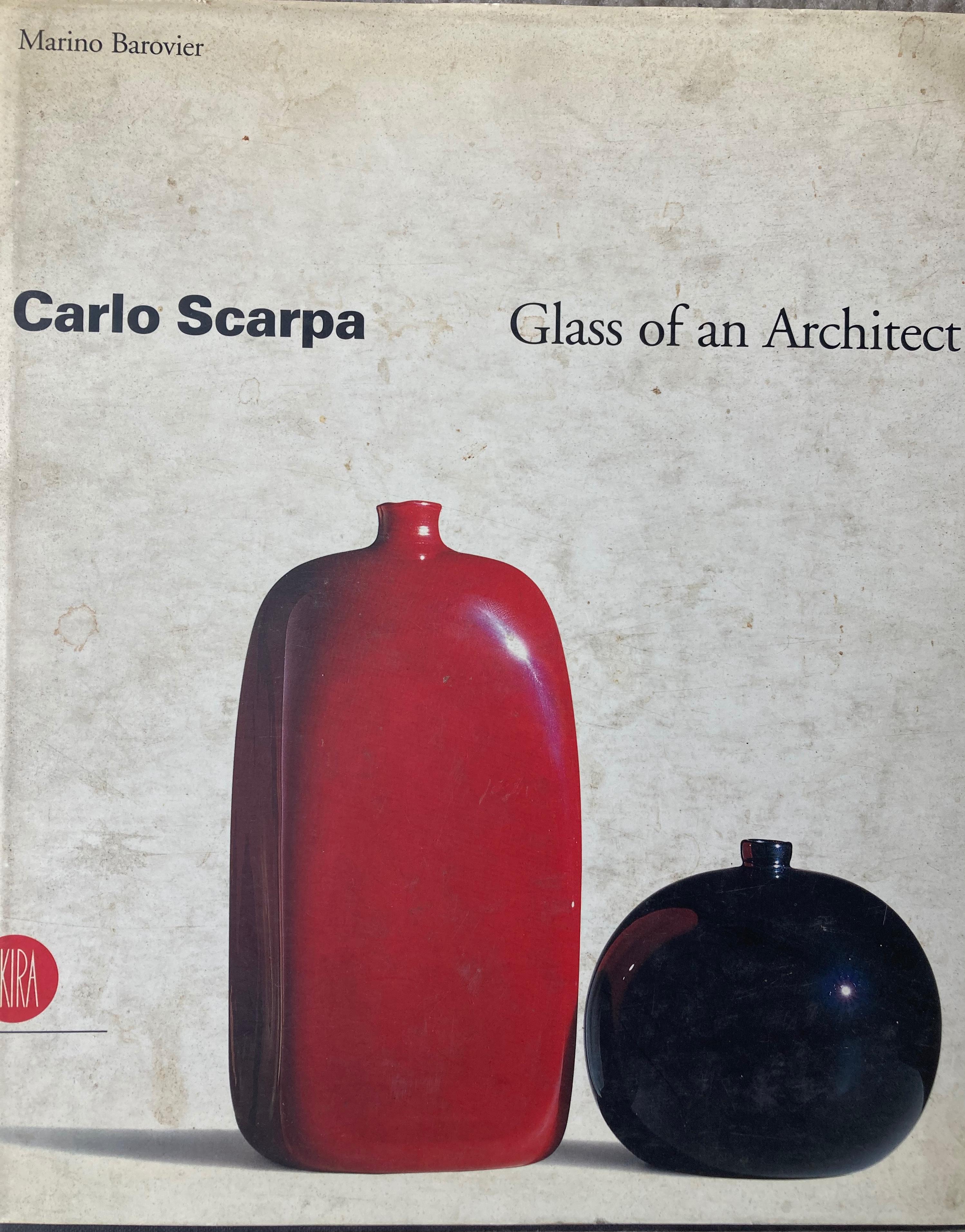 Venini Murano Sommerso Glas, Korroso-Vase, von Carlo Scarpa, Säure 3-Linien-Marke (Mitte des 20. Jahrhunderts) im Angebot