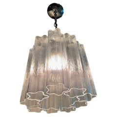 Pendentif ou lustre en verre Tronchi de Venini Murano