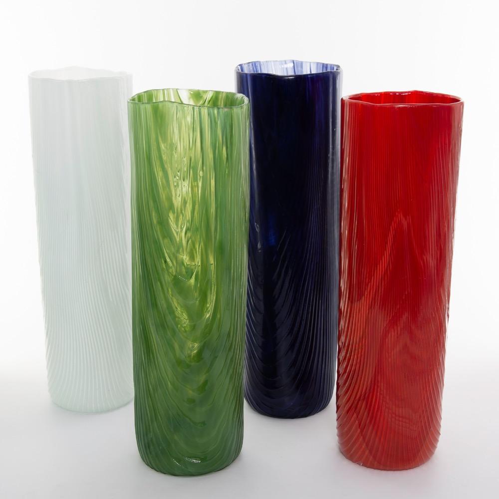 Art Glass Venini Murano Vase by Toni Zuccheri from the 
