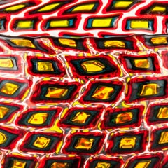 Venini Murrine Romane 520.21 design Carlo Scarpa - Glass Vase - Damiani