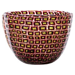 Venini Murrine Romane 520.21 design Carlo Scarpa - Glass Vase - Damiani