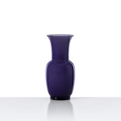 Venini Opalino 706.22 Medium – Indaco – Murano Glass Vase – Damiani