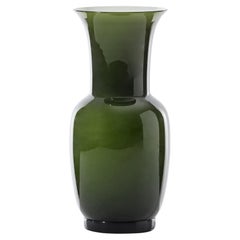 Venini Opalino 706.24 Large - Verde Mela - Murano Glass Vase - Damiani