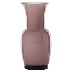 Venini Opalino 706.38 Small - Amethyst - Murano Glass Vase - Damiani
